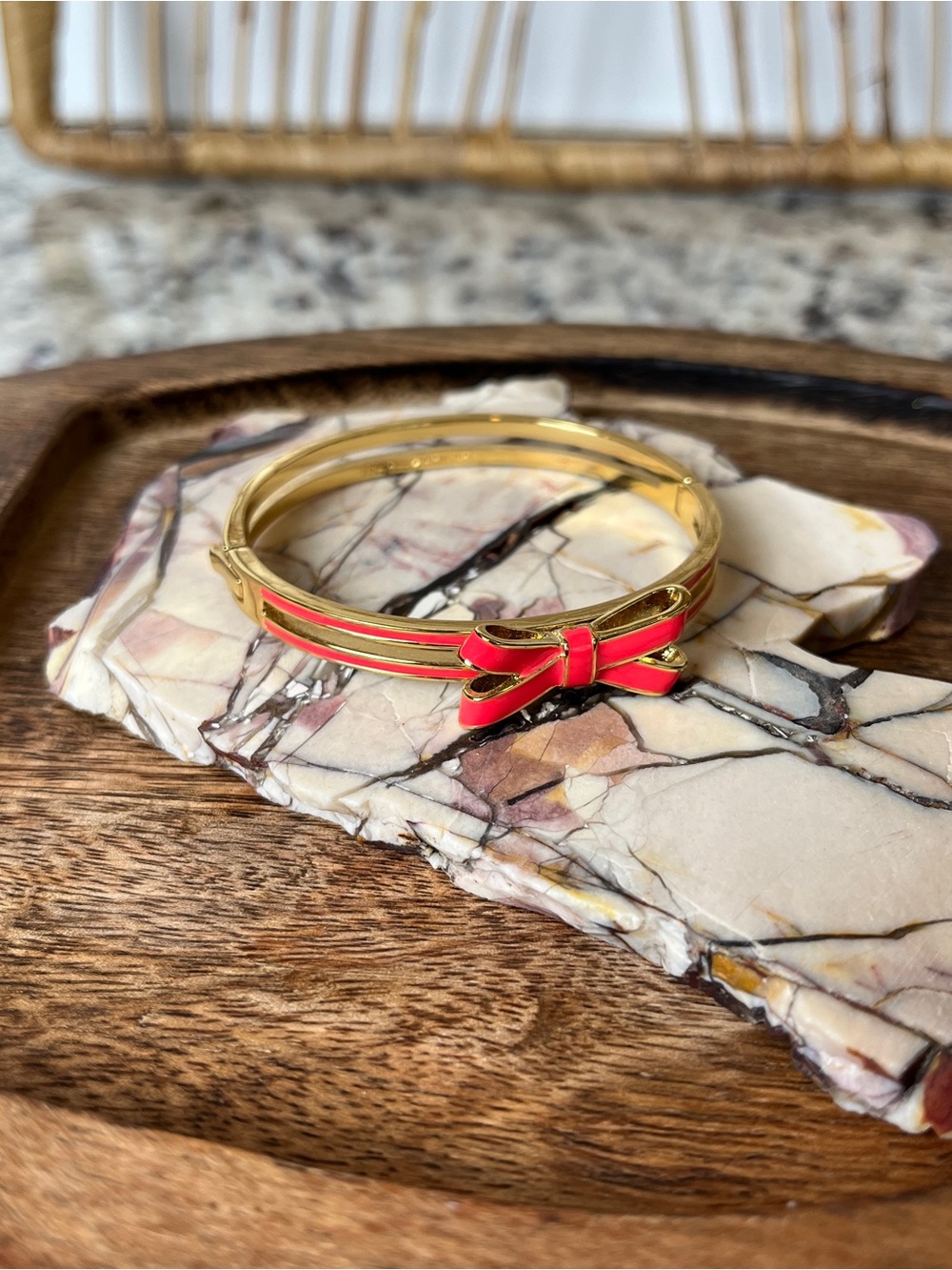 Kate Spade Bow Bangle Bracelet - Picture 2 of 9